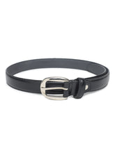 Womens BLACK Solid Belt ALYWBLT1MB